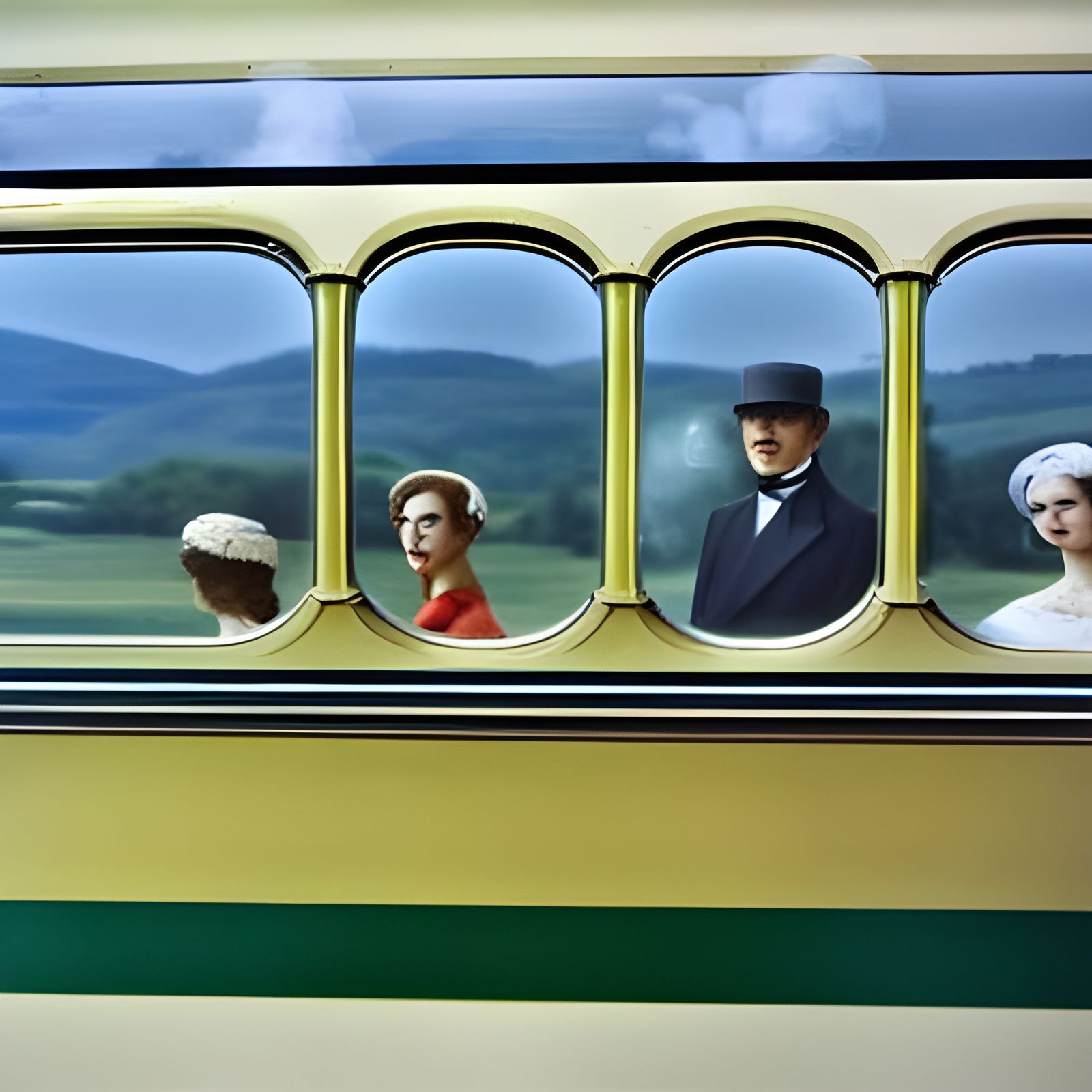 Exquisite Orient Express in Autochrome Style
