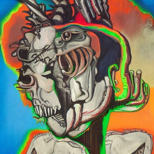 Unicorn Dissection: Surreal Claymation Inspired by Basquiat