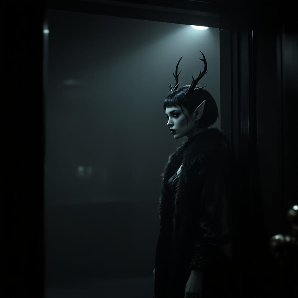 Film Noir Inspired Private Investigator's Office