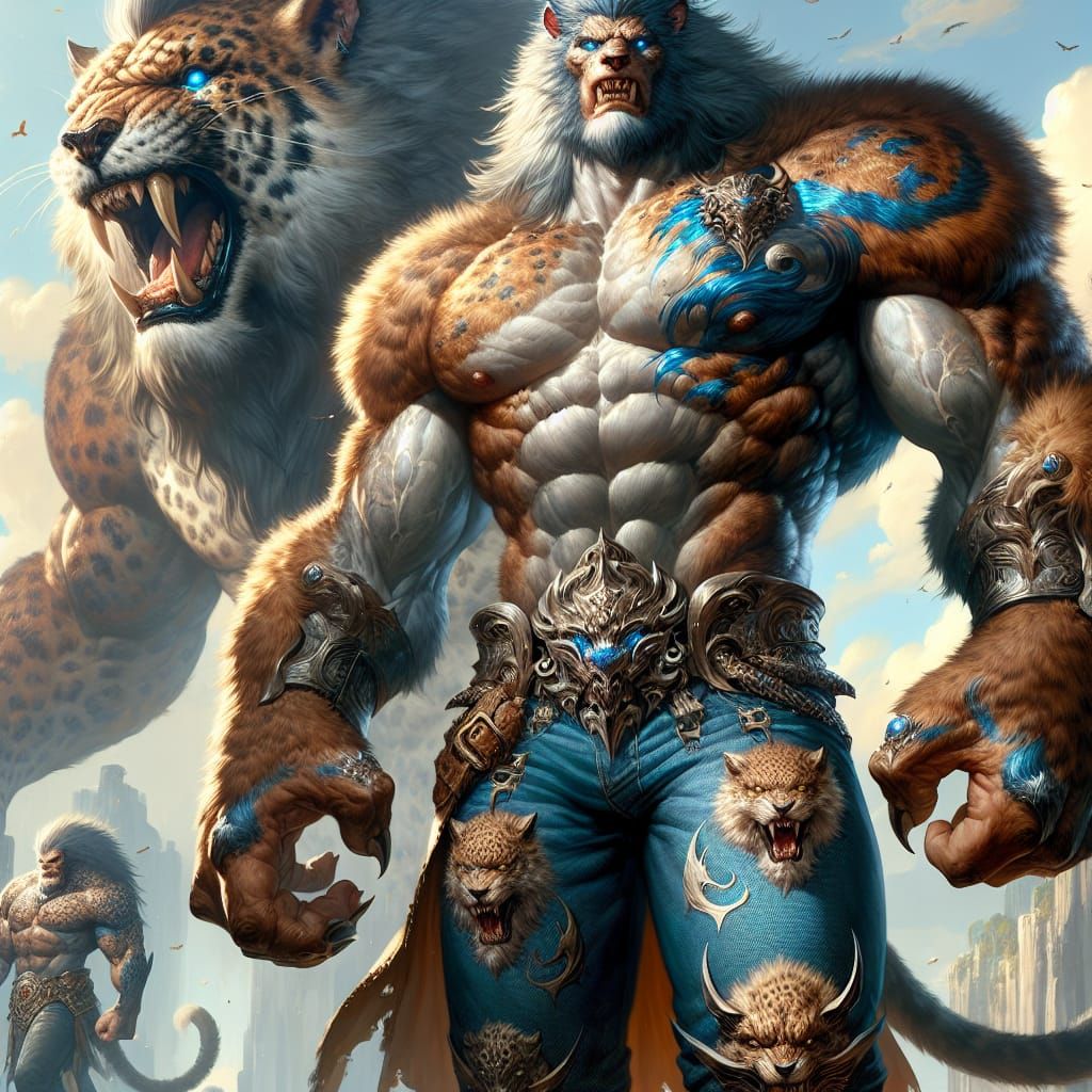 Lion jaguar abomination