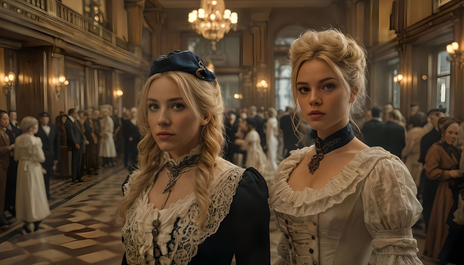 WWI Sailor in Steampunk Horror Hotel