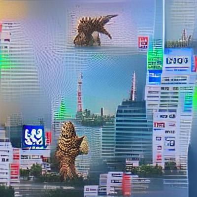 Kaiju Rampage in Tokyo: 8K TV News