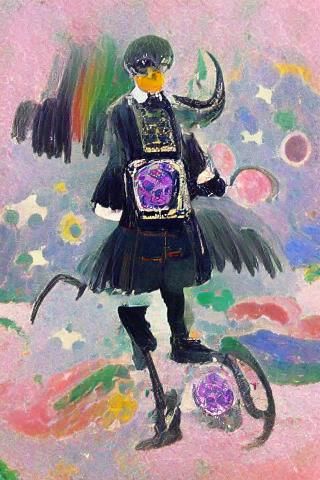 Magical Girl Transformation: Kandinsky Meets Monet in Retrof...