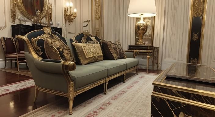 Art Deco Lamp Still Life: 1920s Opulence