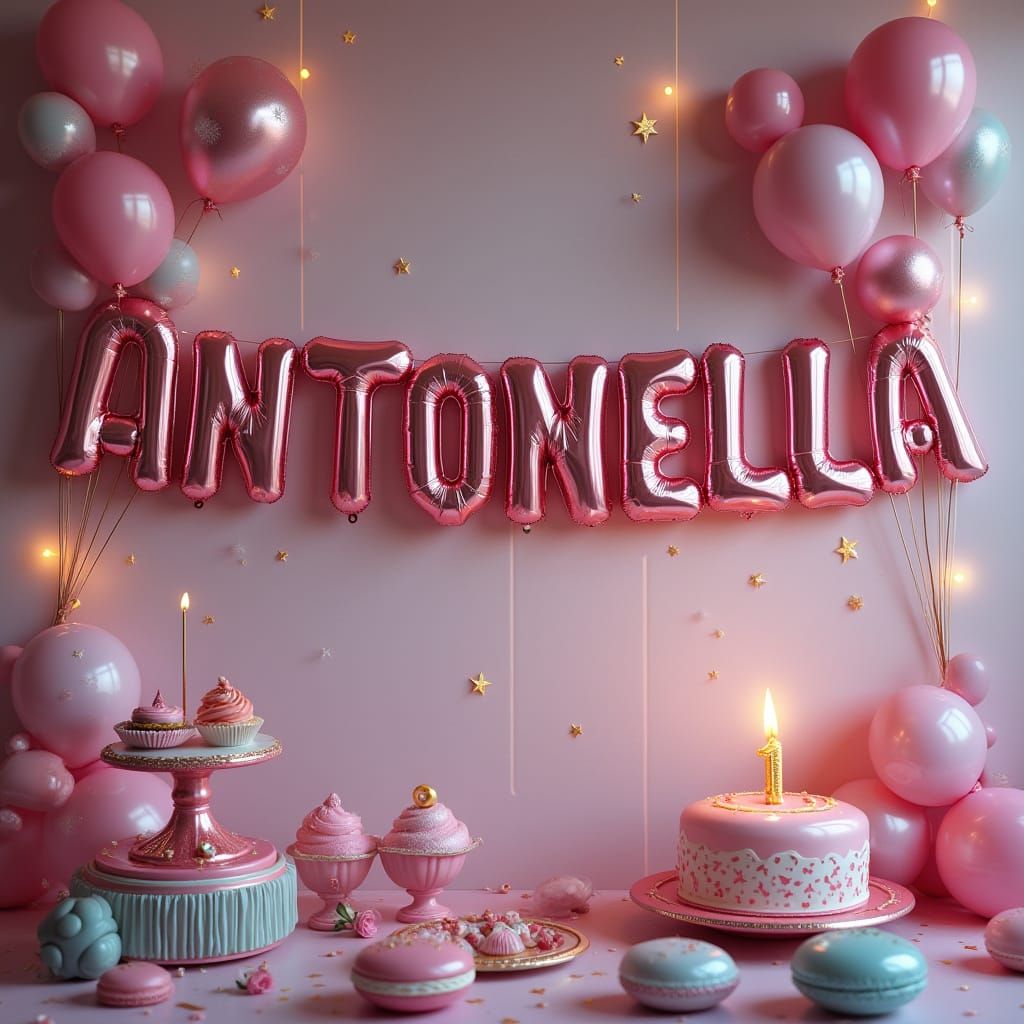 Whimsical Ballroom Celebration in Pastel Pink and Metallic H...