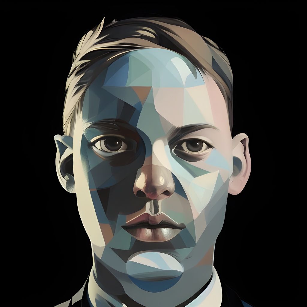 Abstract Sublime Aesthetic Expression in Digital Art