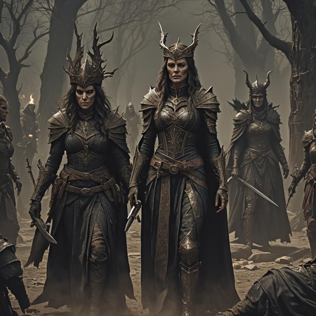 Macbeth: Dark Fantasy Concept Art in 8k Resolution