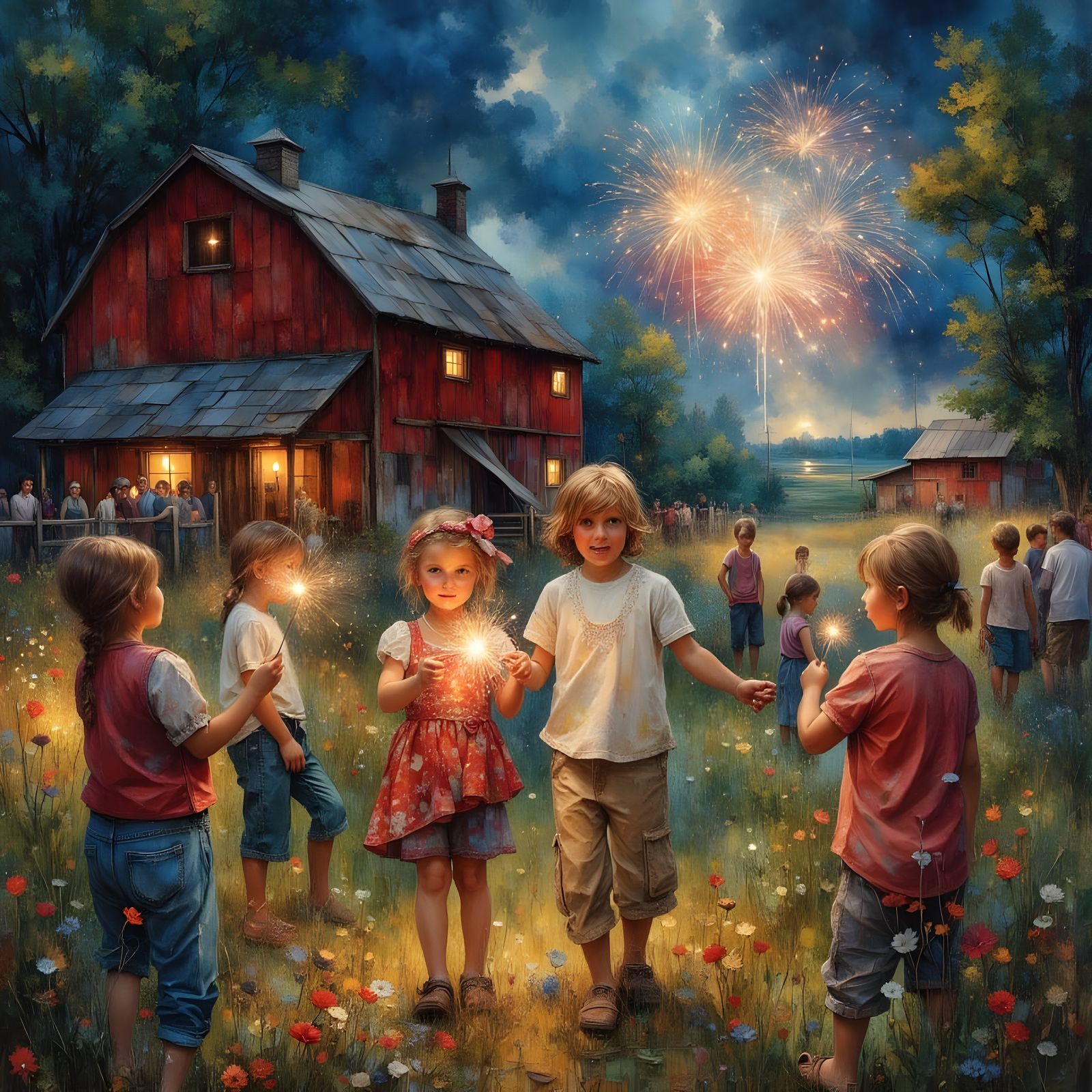 4th of July on the Farm