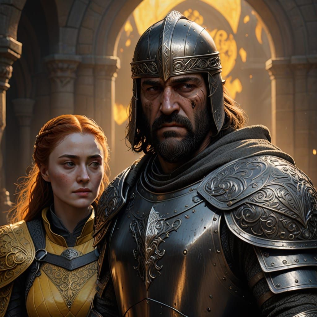Sansa Stark and Sandor Clegane