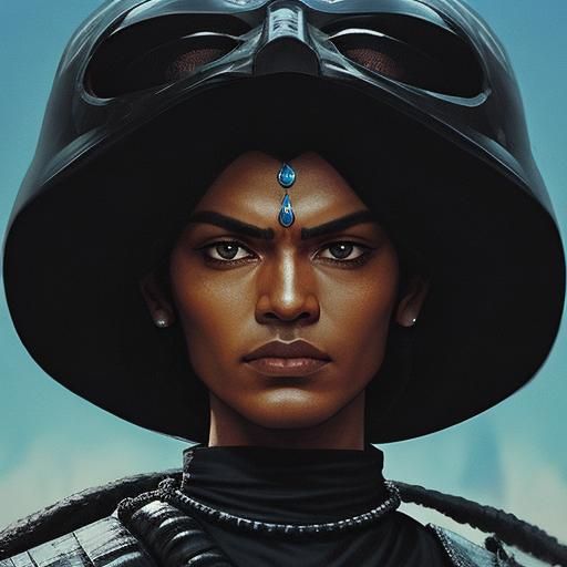 Ahsoka Tano Observes Darth Vader