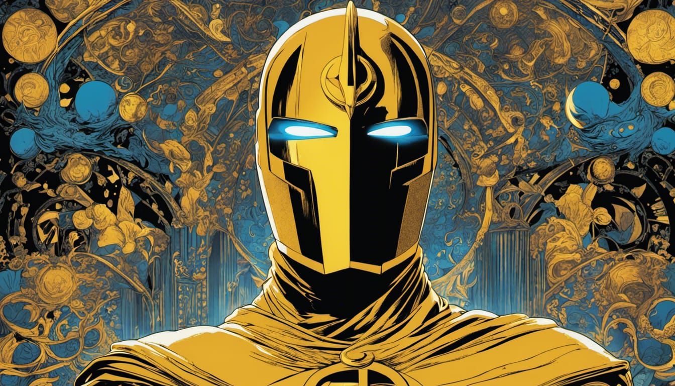 Portrait of Dr. Fate