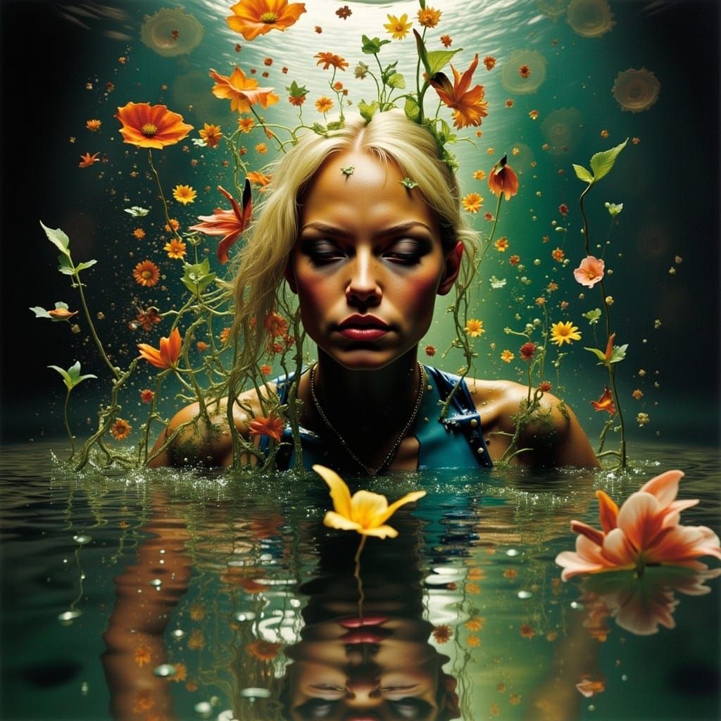 Cyberpunk Rebellion in Shattered Digital Frequencies