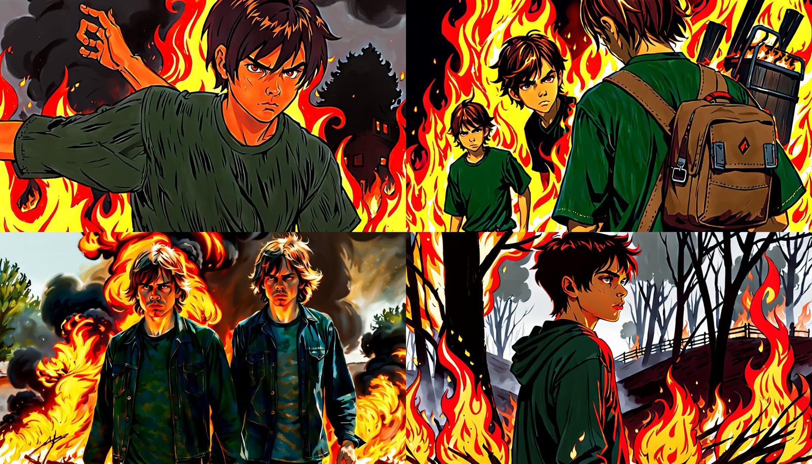 Evoking the Fiery Spirit of Boyhood