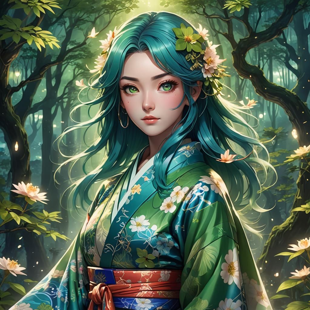 Enchanted Forest Maiden