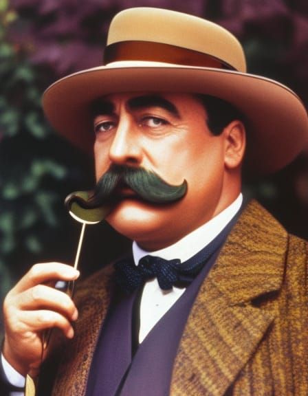 Hercule Poirot's Moustache
