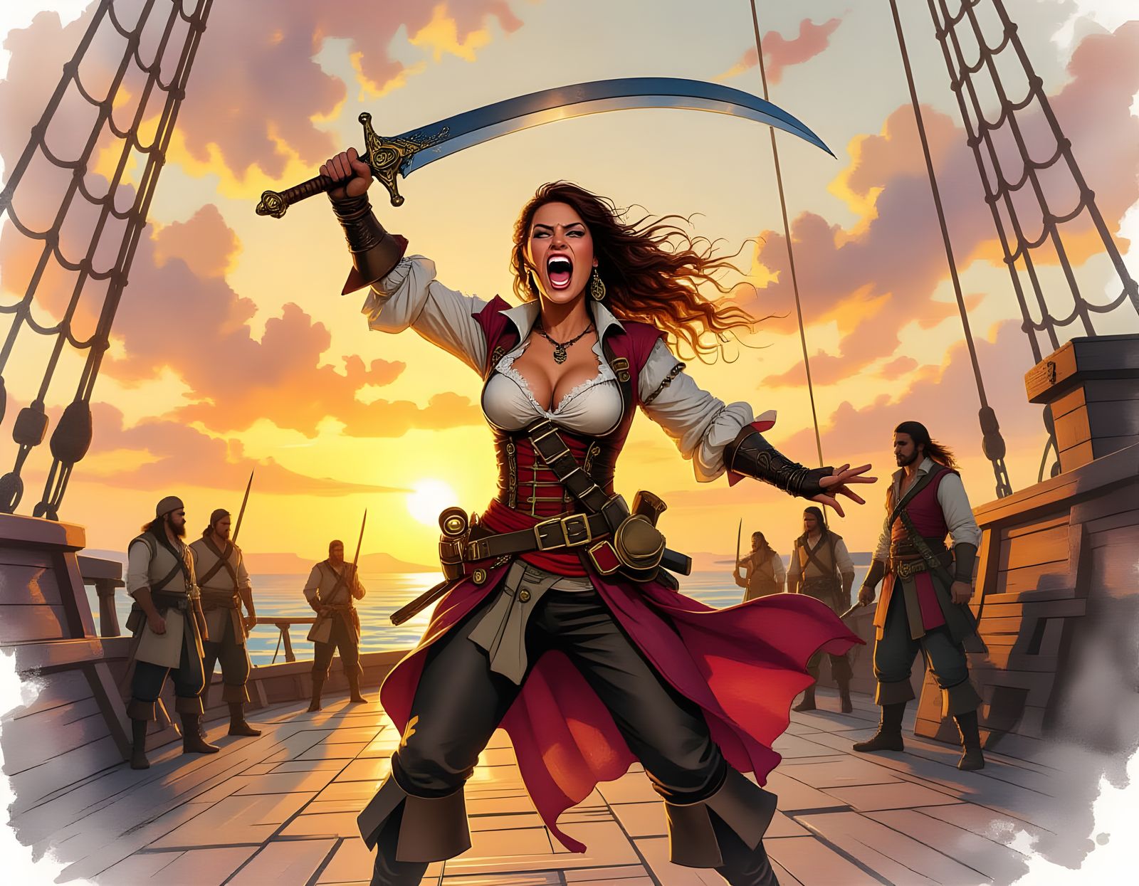 Captain Morgan Goes Into Battle