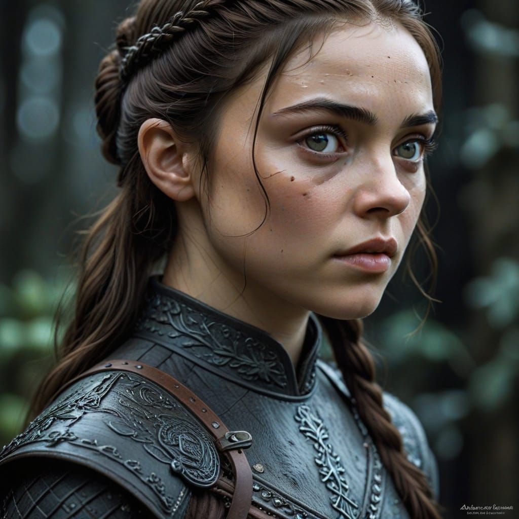Arya Stark of Winterfell: A Game of Thrones Portrait