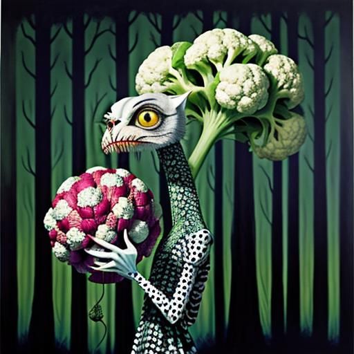 Cauliflower garden monster