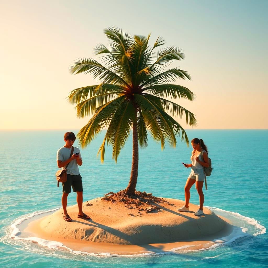 Teenagers Stranded on a Frozen Island, Communicating Across ...