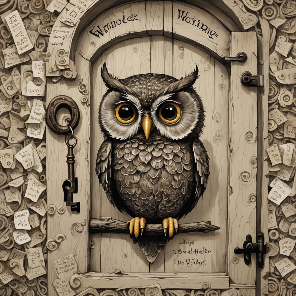 In a land made of squiggles and words that all bend,
Lives a...