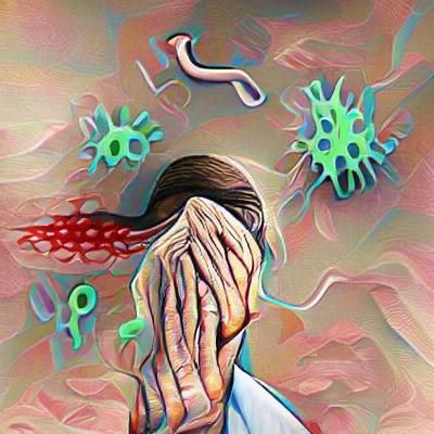 Abstract Art Exploring Themes of Hypochondria