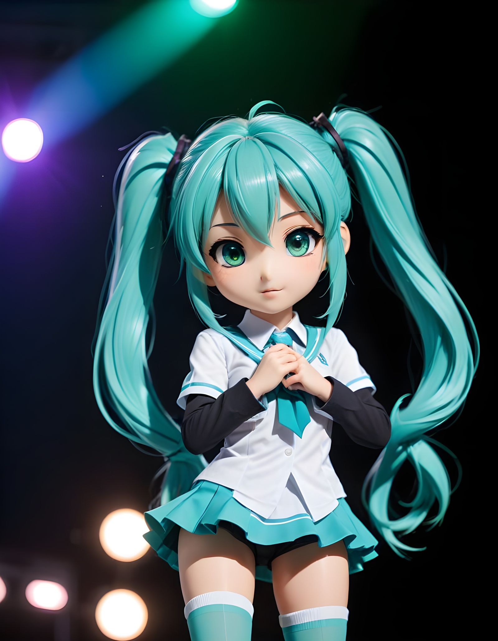Chibi Hatsune Miku Concert: Professional Photography
