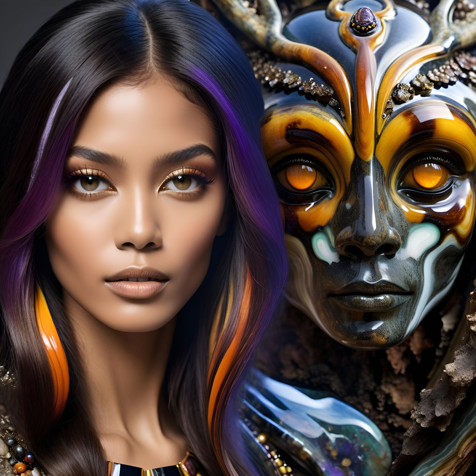 Petra Woodley and Chet