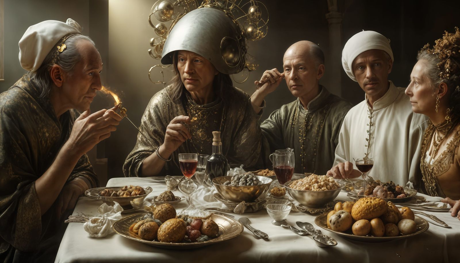 He has a 'StimStix' Problem. Won't be invited to the next food centered get together.