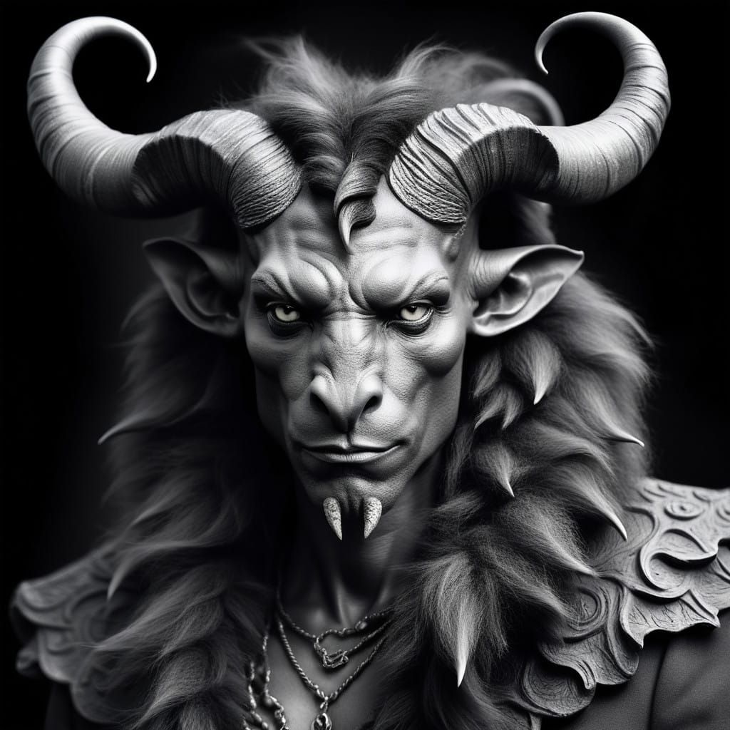 Soulful Aristocrat Portrait in Nitram Charcoal Style