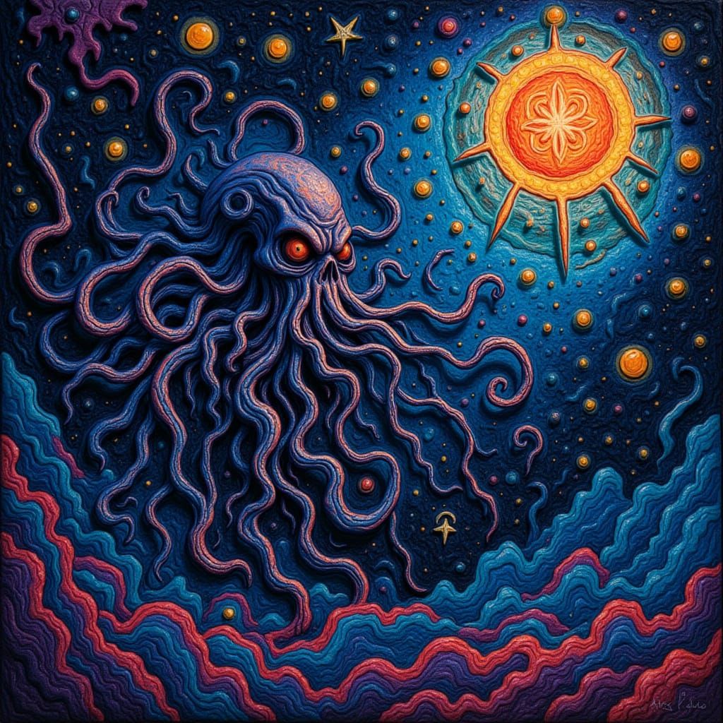 Cthulhu in Space with Guiding Star