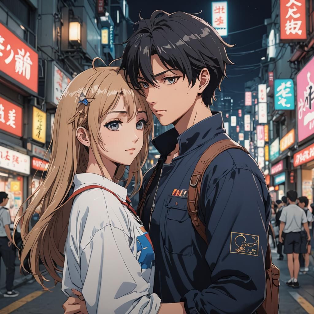 90s Anime Romance Episode in 3D