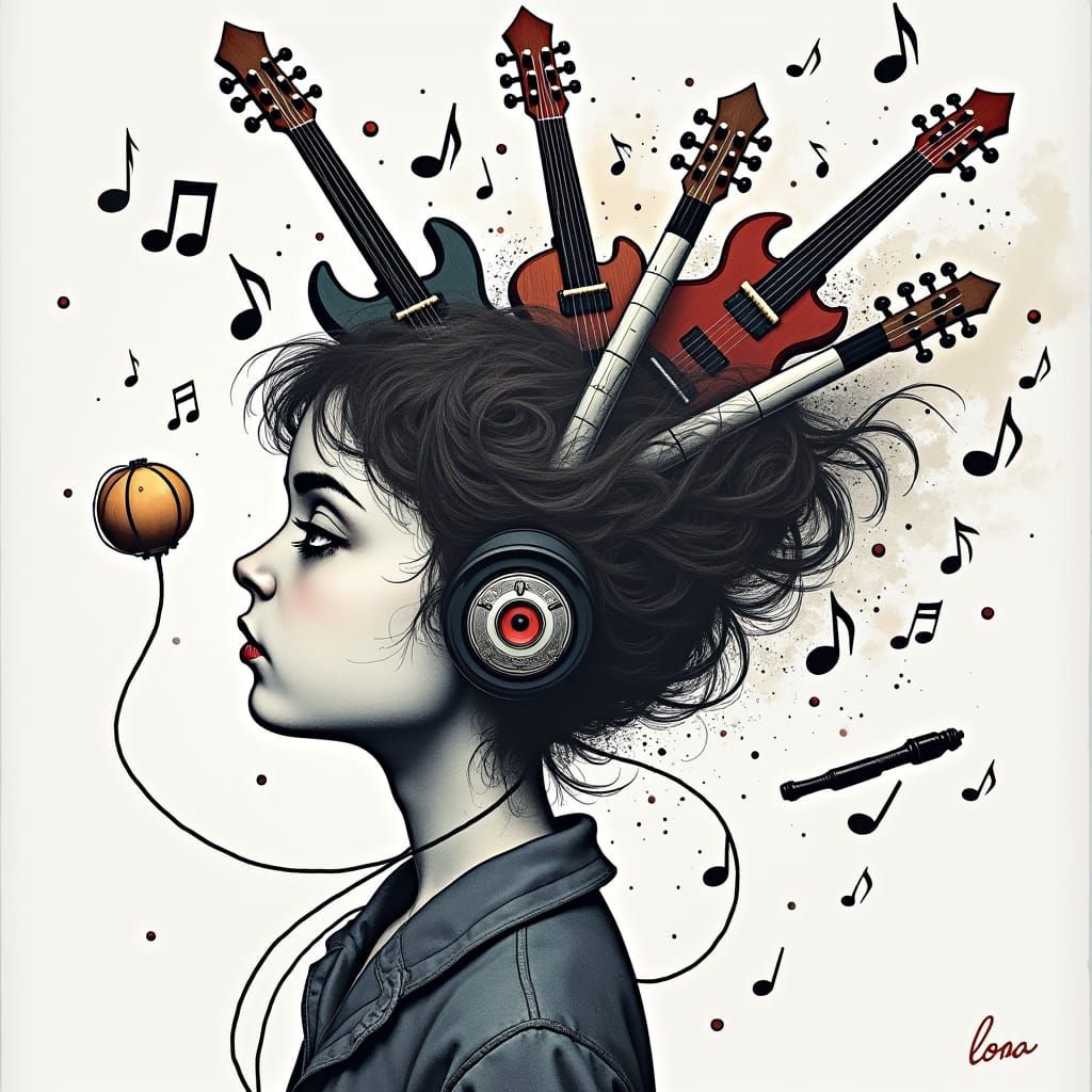 Musical Earth Listening in Space