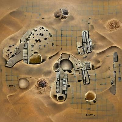 Starship Graveyard: Desert Battleground