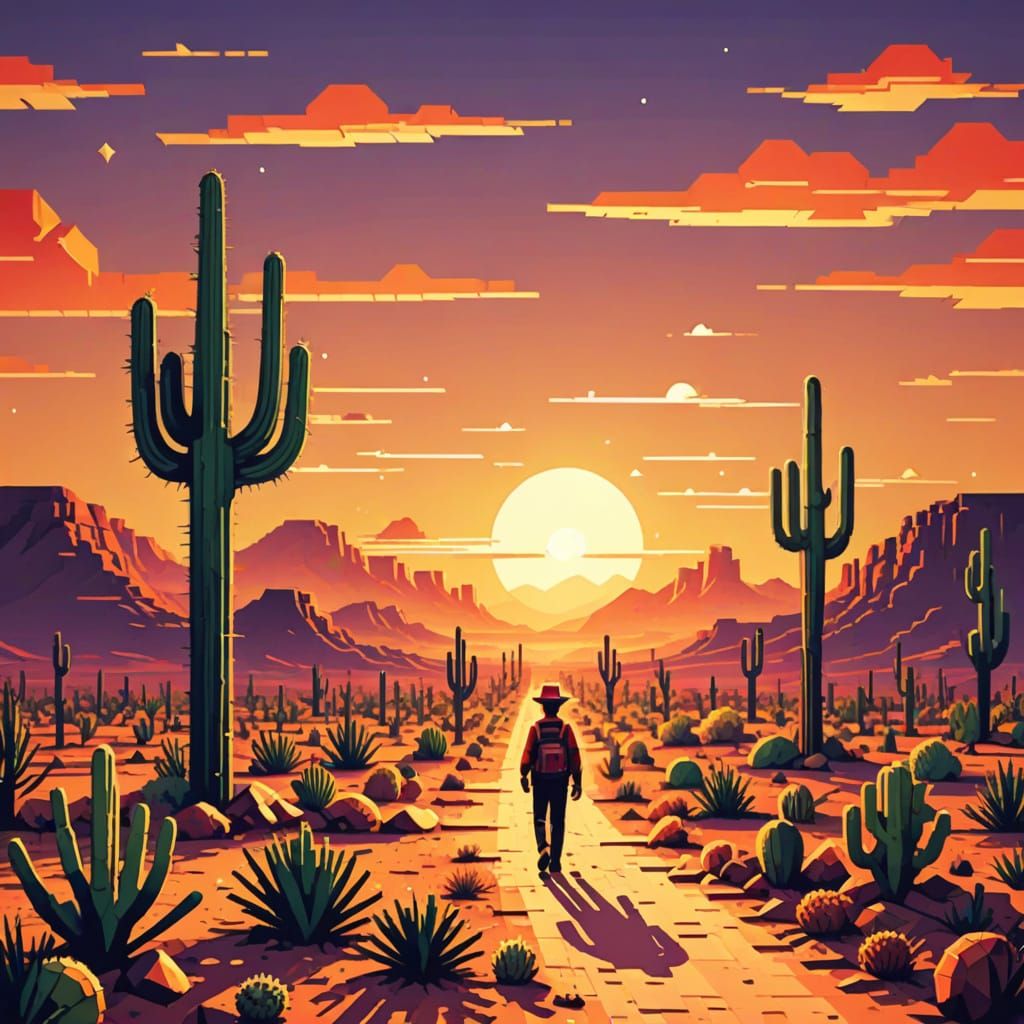 8bit desert