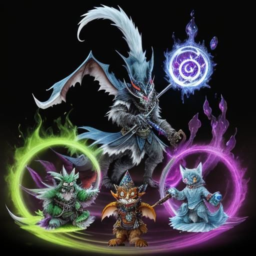 RacAura RacAlchemist RacWater RacWarlock RacMage Shoots IceS...