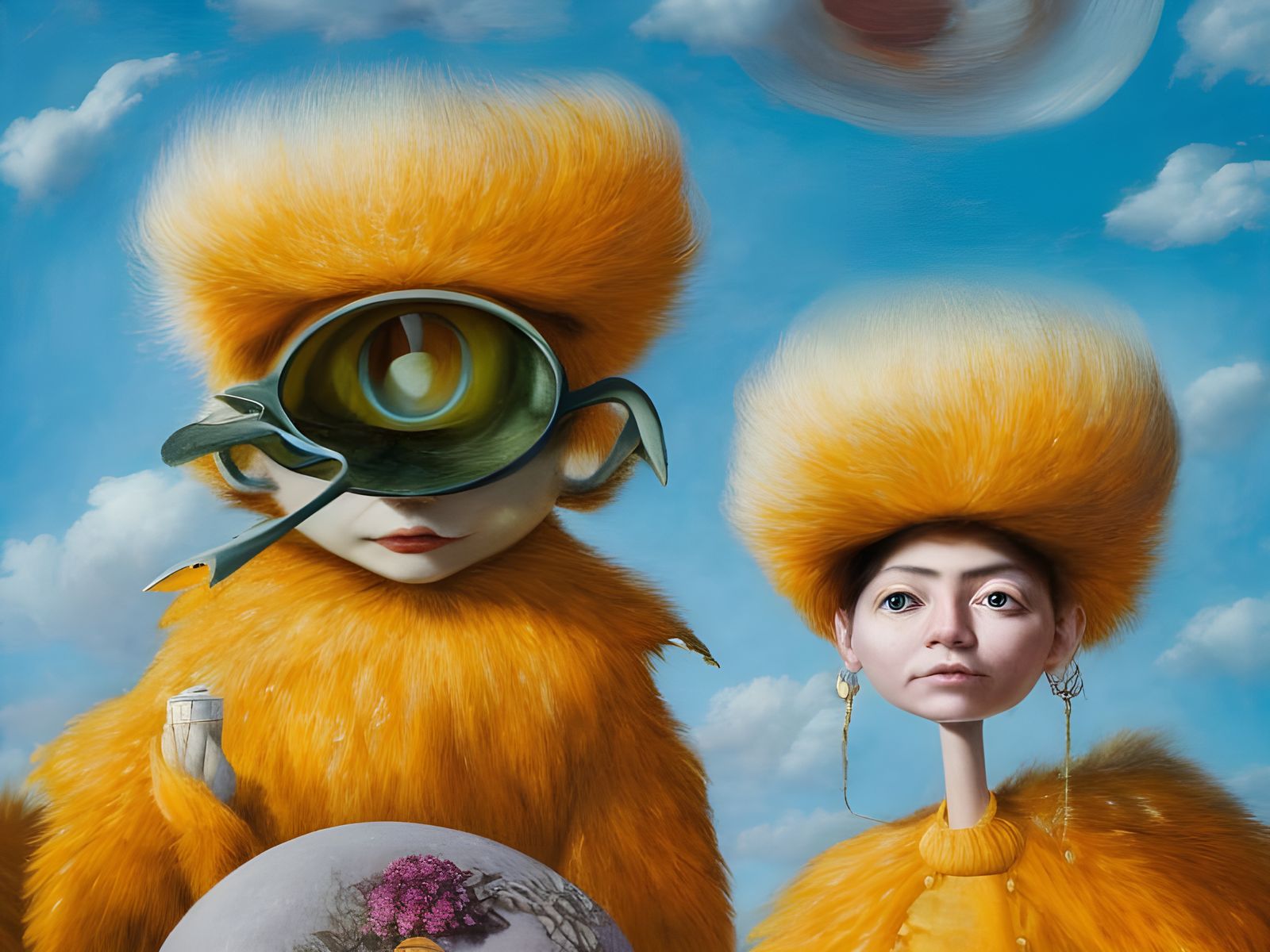 Bizarre Surreal Art in 8k Resolution