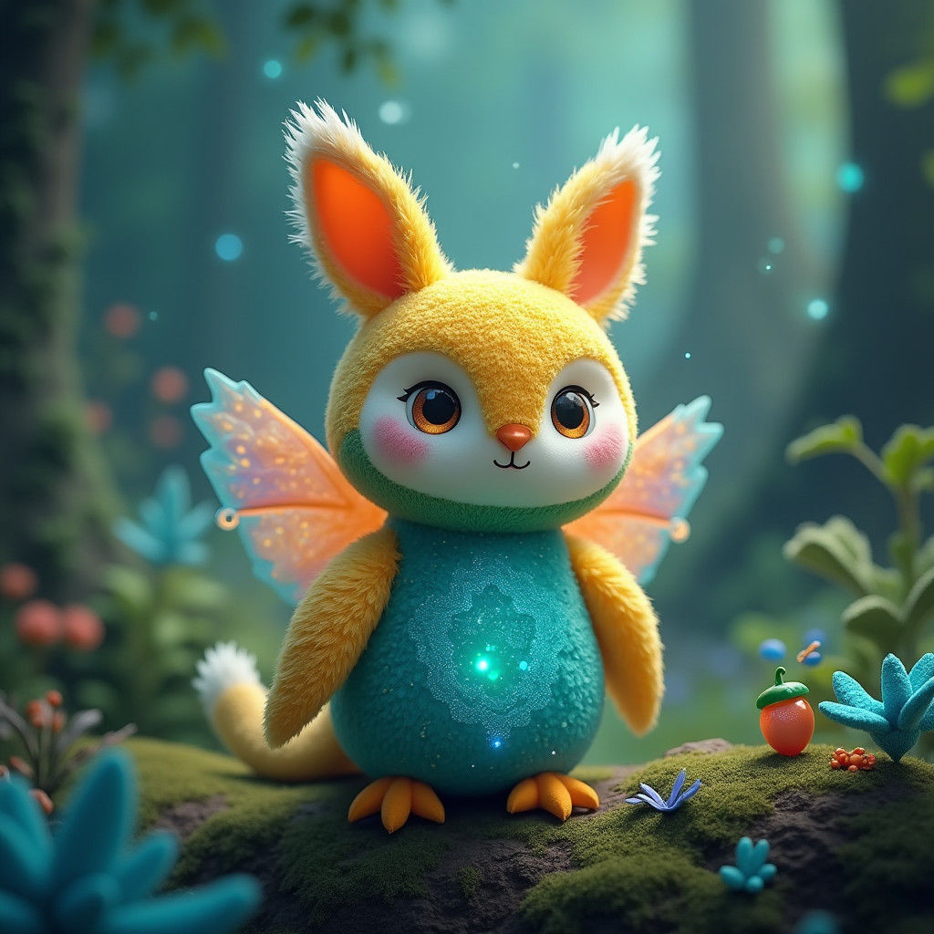 Whimsical Creature Toy for Exploration and Adventure