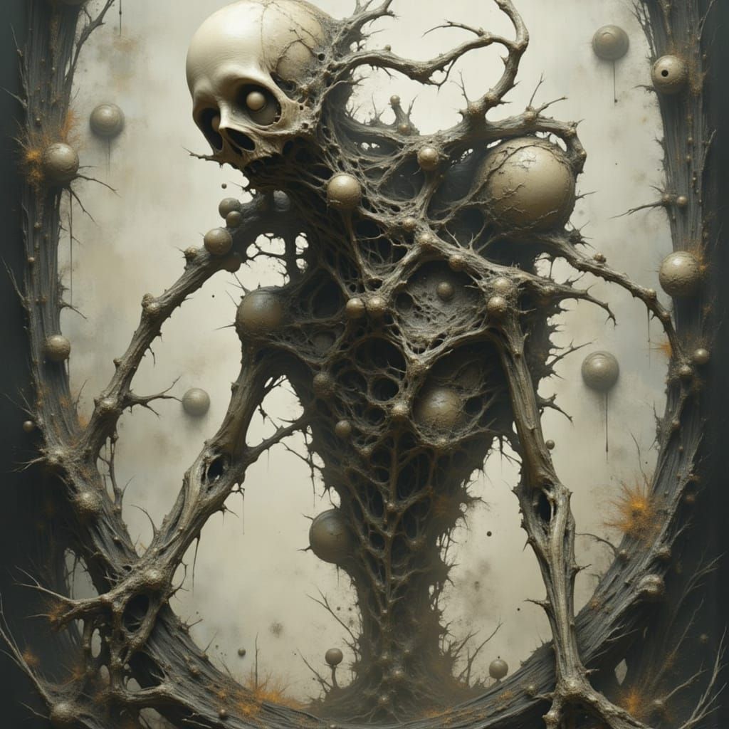 Hybrid fungal horror