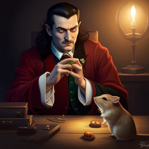 Dracula's Pet Hamster: A Dark Fantasy Masterpiece