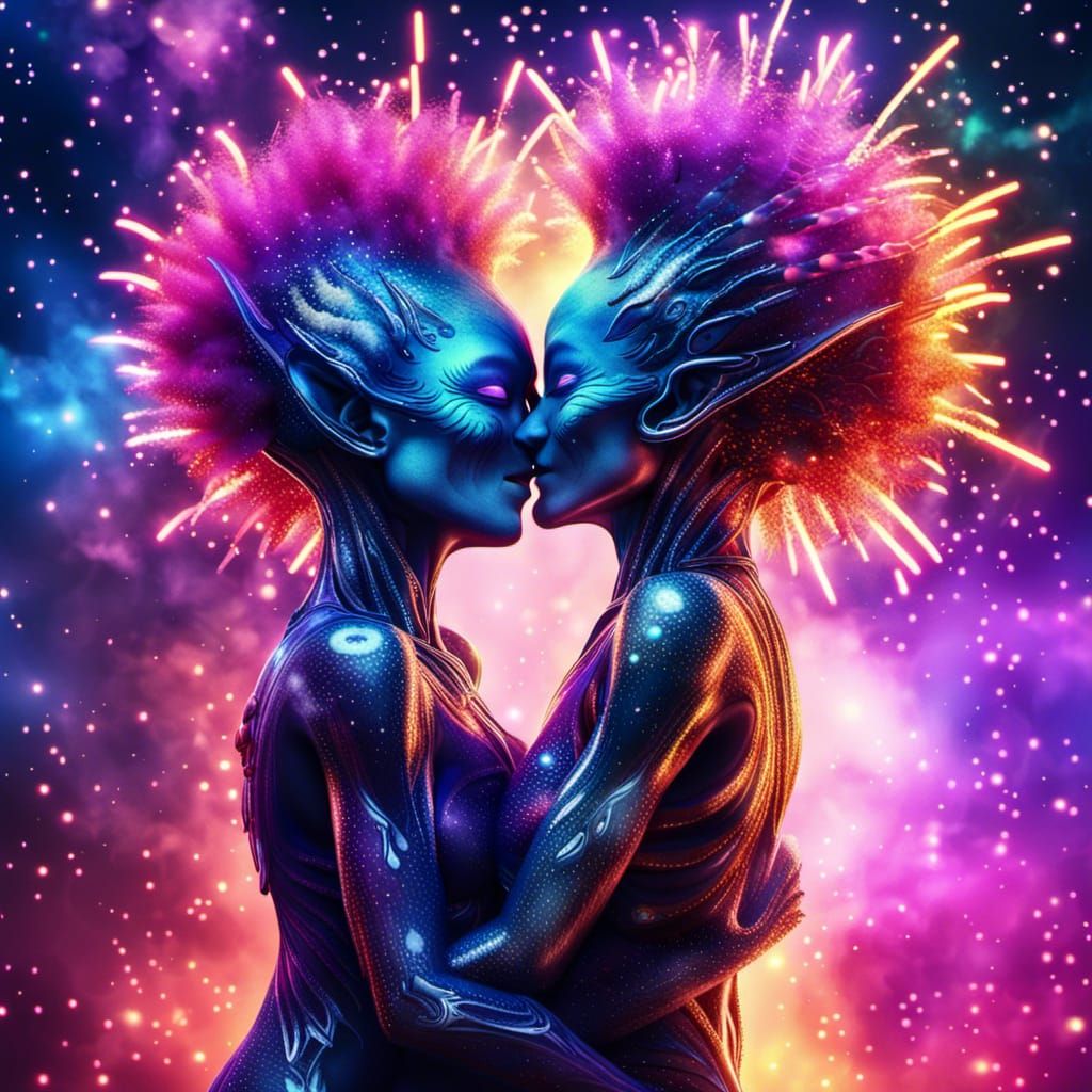 Some Sparky Melting Alien Love
