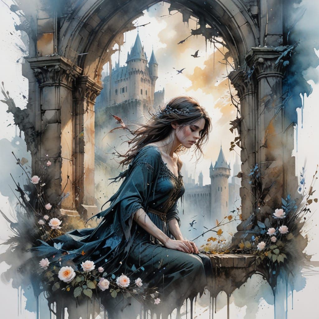 Midnight Castle at the Edge of Madness