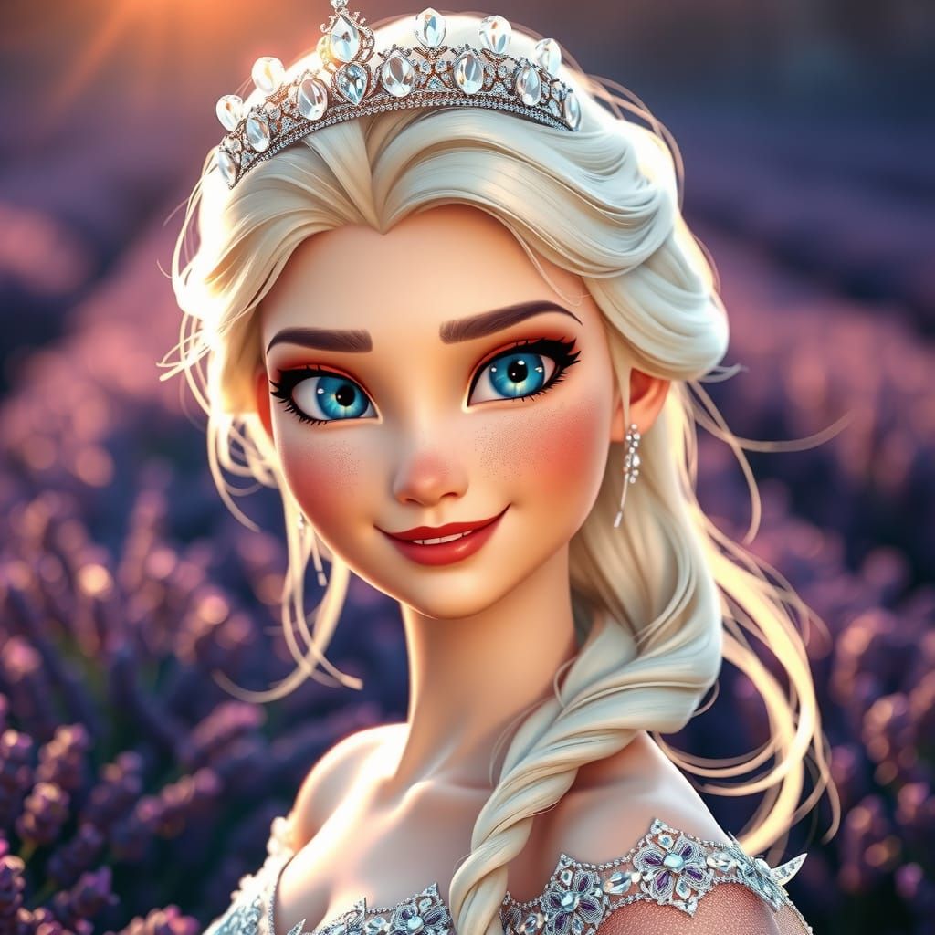 Elsa in Provence: A Summer Portrait