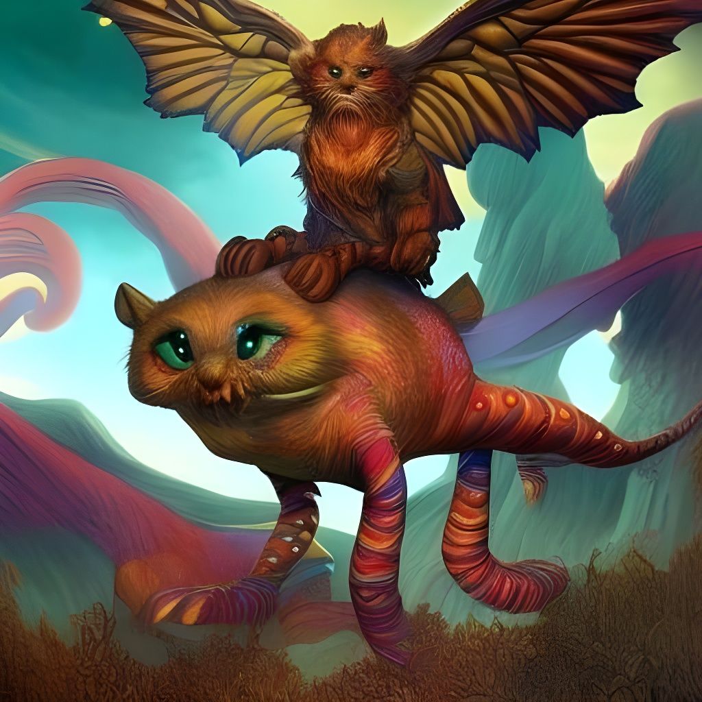 Blended Figures Generated by AI