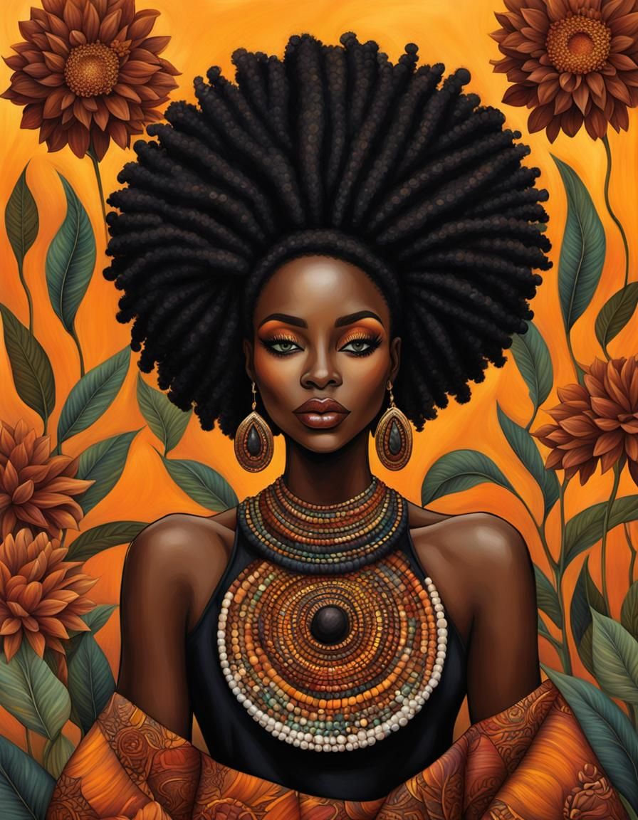 Radiant Melanin Queens: A Celebration of Black Beauty