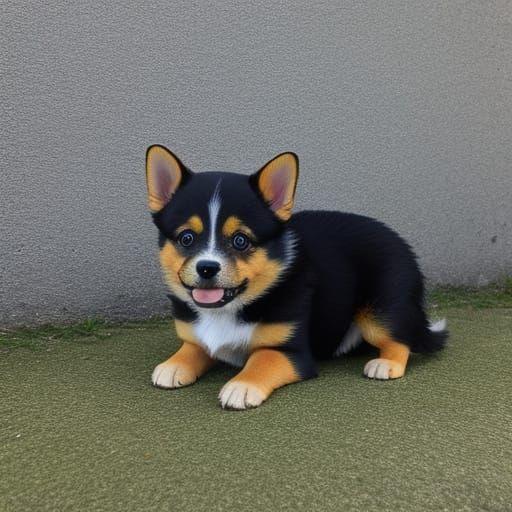 Adorable Puppy Portrait