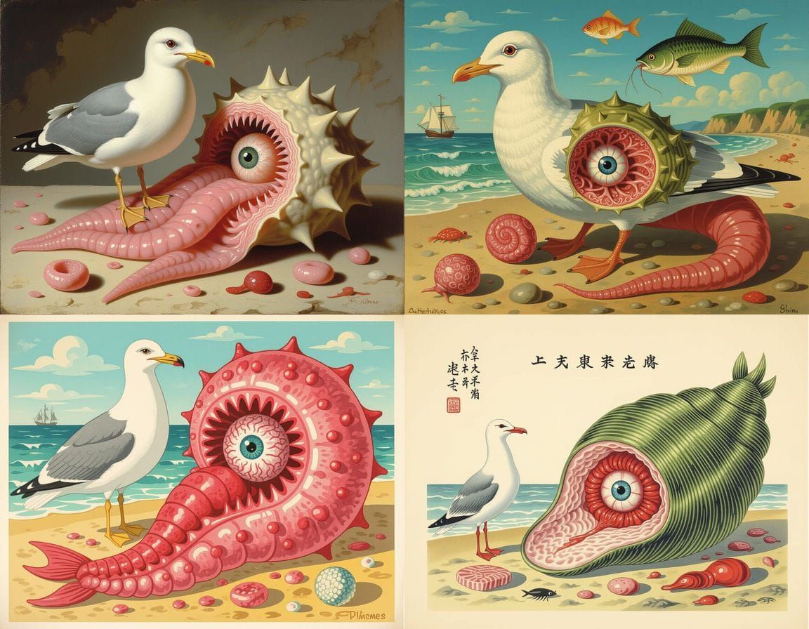 Horrific Mutant Creature by Zinaida Serebriakova