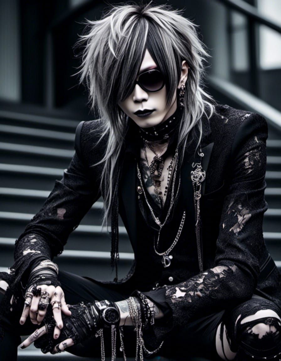 stylish Visual Kei guy