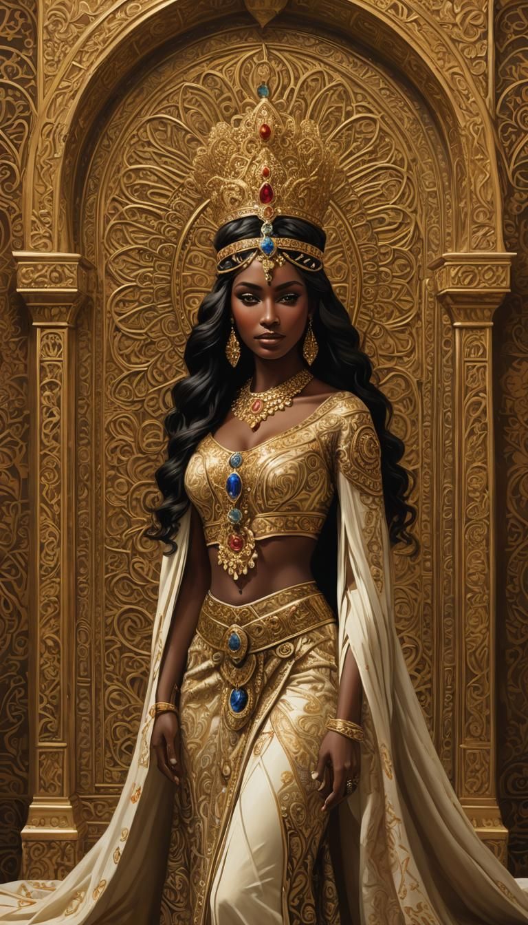 The Queen of Sheba. Modern.