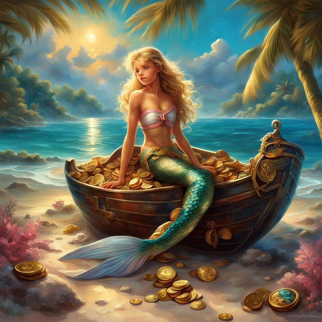 Mermaid Washed Ashore Discovered by Sailor