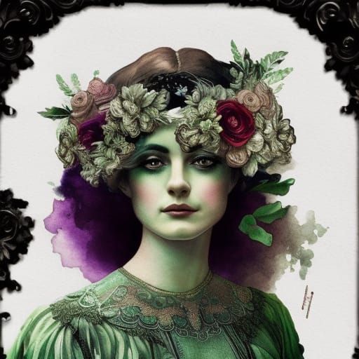 Victorian lady.